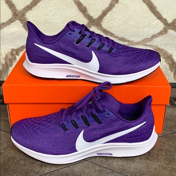 NIKE AIR ZOOM PEGASUS 36 TB Court Purple/White Men - Picture 16 of 16